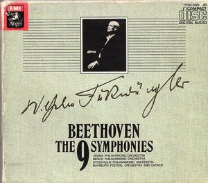 ベートーヴェン：交響曲全集/フルトヴェングラー指揮（6CD)