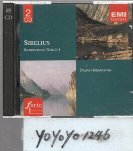pc208 シベリウス：交響曲第1－4番/ベルグルンド(2CD)