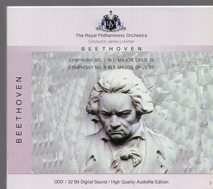 ベートーヴェン：交響曲第２番＆第８番/James Lockhart