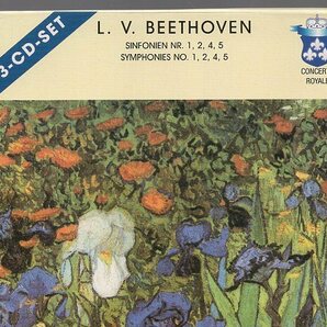 ベートーヴェン：交響曲第１，２，４，５番（３CD)の画像1