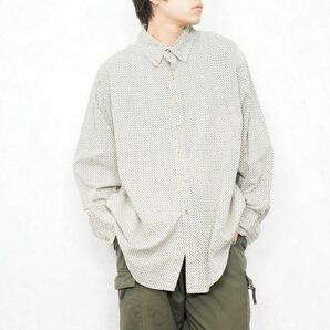 USA VINATGE basic EDITIONS PATTERNED DESIGN BD SHIRT/アメリカ古着柄デザインボタンダウンシャツ