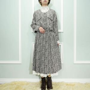 USA VINTAGE Alexis PAISLEY PATTERNED DESIGN ONE PIECE/アメリカ古着ペイズリー柄デザインワンピース