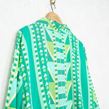 DEAD STOCK USA VINTAGE Bob Mackie PATTERNED DESIGN SHIRT/デッドストックアメリカ古着ボブマッキー柄デザインシャツ_画像7