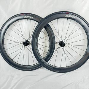 ZIPP 303S ディスクホイールセット　アジリスト28C TLRタイヤ付き　フックレス　ジップ カーボンホイール シマノフリー 11.12s