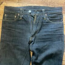 【skull jeans】スカルジーンズ　5508XX 27 インディゴ　ブーツカット　デニム 濃紺 _画像3