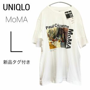 新品タグ付き UNIQLO tシャツ MoMA UT ホワイト ユニクロ L