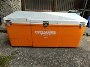  Daiwa DAIWA жесткий багажник большой .430WD ToughTrunkTaisho orange cooler-box большой синий предмет 