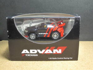 【ジャンク品】左折の反応が鈍いです】☆ADVAN YOKOHAMA ランエボ/ラジコン☆1:52スケール☆ラジコン動作確認済み☆