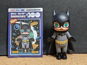*BATMAN( Batman costume ): trailing figure *MOLLY × Warner Bros. 100th Anniversary series * beautiful goods *