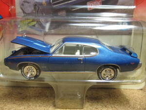 ☆1969年式 ポンティアック GTO☆1/64☆ジョニーライトニング☆未開封・ブリスターダメージあり☆Pontiac GTO 1969☆