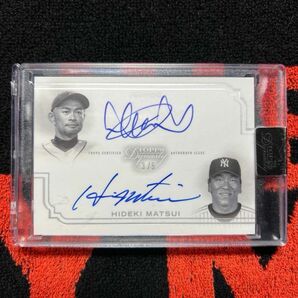 2020 Topps Dynasty LEGENDARY DUAL AUTO CARD ICHIRO HIDEKI MATSUI