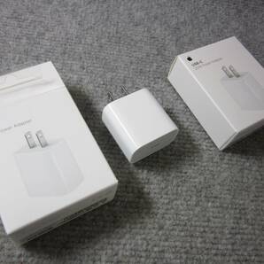 (5080) Apple アップル スマホ 充電器 周辺機器 4点セット MagSafe MHXH3AM/A USB-C MQKJ3FE/A アダプター MHJA3AM/A 2点の画像4