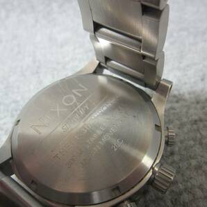 (5045) NIXON ニクソン SIMPLIFY THE 51-30 CHRONO クロノグラフ 白文字盤 クォーツ 腕時計の画像2