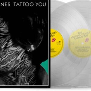 送料込　即決　The Rolling Stones Tattoo You (2021 Remaster) [クリア・ヴァイナル]【2LP】 ザ・ローリング・ストーンズ　刺青の男
