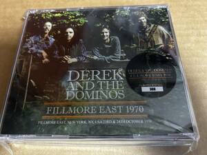 DEREK & THE DOMINOS FILLMORE EAST 1970 プレス盤　CD 4枚組　新品未開封　メーカー完売　エリッククラプトン　eric clapton