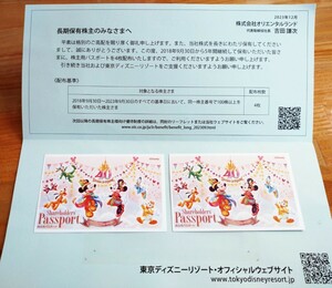 東京ディズニーリゾートパスポート2枚セット2025.1.31まで