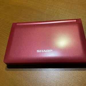 電子辞書 sharp papyrus PW-AM700 ピンク　美品　動作確認済み　本体のみ