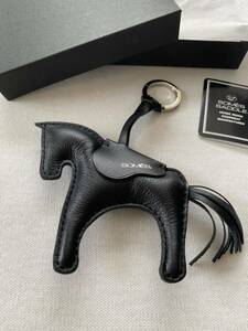 SOMES SADDLE ソメスサドル　馬キーホルダー　ブラック【非売品】