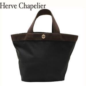 Herve Chapelier Herve Chapelier 707C Mini tote bag nowa-rumo Kato to black black burns tea 