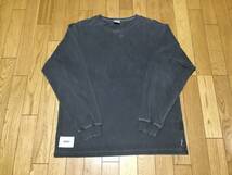 WTAPS 2020 AW SIGN LS COTTON サイズM BLACK ALL DESIGN ACADEMY COLLEGE ダブルタップス _画像3