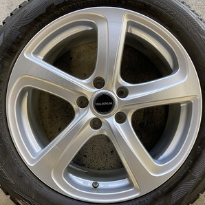 ★売切★デリカ BALMINUM バルミナ 225/55R18 社外ホイール 4本セット ブリヂストン ブリザック スタッドレス １８インチ 【】の画像4