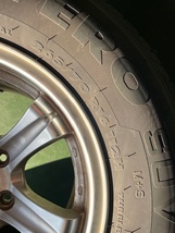 中古夏タイヤアルミホイール4本セット265/70R16　112H　8.0-16+2　6/139.7売り切り_画像3