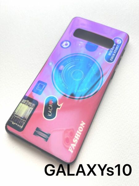 GALAXYs10 カメラ　ピンク　ギャラクシーケース　新品　送料込み　