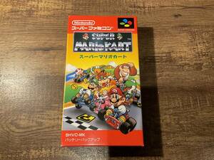 [ box opinion attaching ] Super Famicom super Mario Cart 