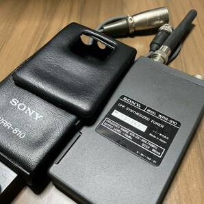 SONY ワイヤレスマイク受信機 WRR-810 中古品の画像3
