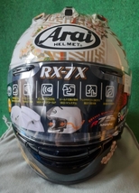 [新品未使用]Arai アライ RX-7X TSUBASA ツバサ サイズ XL 61-62cm フルフェイス ヘルメット_画像5