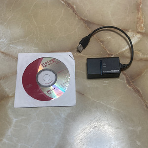 【700円即決！送料無料】アイオーデータ機器 ギガビットLANアダプター USBをLANに変換 ETG3-US2 ドライバーDVD付属 中古美品