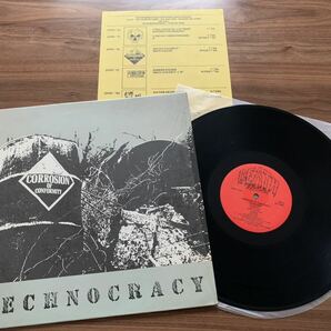 LP レコード シュリンク ◆ Corrosion Of Conformity C.O.C. / Technocracy / Death Records 88561-8153-1 / US盤 Hardcore Thrashの画像1