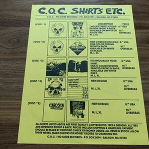 LP レコード シュリンク ◆ Corrosion Of Conformity C.O.C. / Technocracy / Death Records 88561-8153-1 / US盤 Hardcore Thrashの画像5