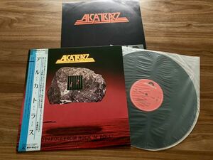 LP レコード 国内盤 帯付 美品 ◆ ALCATRAZZ アルカトラス / NO PAROLE FROM ROCK'N'ROLL / Polydor 28MM 0320 / Yngwie Malmsteen