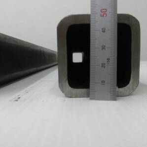 鉄 スチール 鋼材 角パイプ 6x50x50 500ミリ 2本 切材 溶接材 パイプの画像5