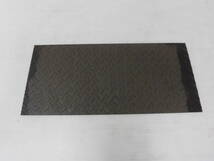 縞板　鉄板　板厚3.2mm　264mm x580 mm 1枚 切材　　切板　溶接材　側溝蓋_画像1
