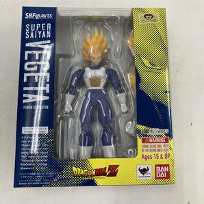 魂ウェブ商店 S.H.Figuarts ドラゴンボール スーパーサイヤ人 ベジータ ※未開封 輸送箱付き 【中古品】の画像2