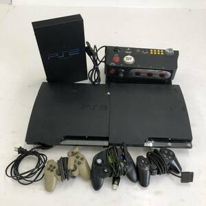 [1 jpy ~] game machine body controller set sale Playstation3 PS3 Playstation2 PS2 other * parts parts taking .[ junk ]