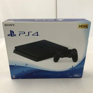 【1円～】SONY PS4 PlayStation4 CUH-2200A B01 ジェットブラック 500GB 本体セット 動作確認済み ※欠品あり/非純正含む【中古品】