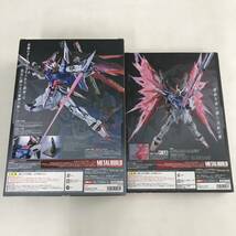 【1円～】ジャンク METALBUILD ZGMF-X42S ディスティニーガンダム 可動フィギュア + 光の翼オプションセット ※破損あり【ジャンク品】_画像2