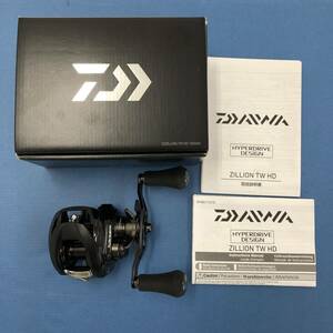 DAIWA ダイワ 22 ZILLION ジリオン TW HD 1000XH ベイトリール リール 釣具 箱付き 【中古品】