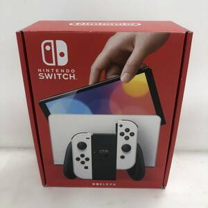 [1 jpy ~]Nintendo Switch Nintendo switch have machine EL model white body set XTJ operation verification ending ②[ secondhand goods ]