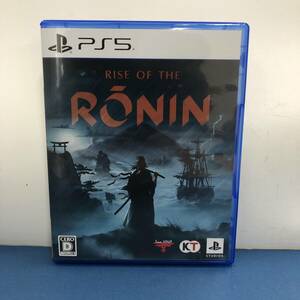 【1円～】PS5　Rise of the Ronin 　ライズオブローニン 　【中古品】