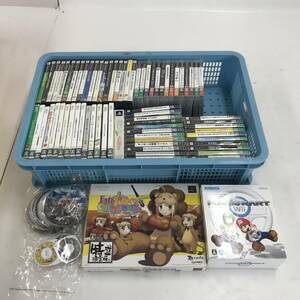 [1 jpy ~] game soft set sale large amount 110 sheets and more PS2 PS3 PSP Wii XBOX360 Mario Zelda. legend Persona 4mon handle other [ junk ]