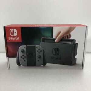 【1円～】Nintendo Switch ニンテンドースイッチ 旧型 XAJ グレー 本体セット 動作確認済み 【中古品】