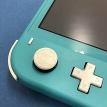 【1円～】Nintendo Switch Lite ターコイズ　動作確認済み　ケース付き　【中古品】_画像4