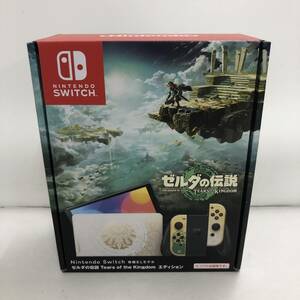 【1円～】Nintendo Switch ニンテンドースイッチ 有機ELモデル ゼルダの伝説 Tears of the Kingdom エディション 動作確認済み【中古品】