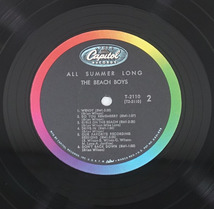 極美盤! US Capitol MONO T-2110 オリジナル ALL SUMMER LONG / The Beach Boys_画像8