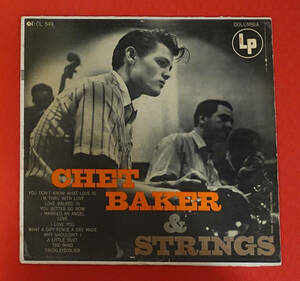 US Columbia CL-549 6EYES Chet Baker and Strings DGレーベル