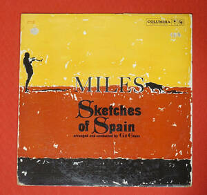 極美! US Columbia MONO CL 1480 オリジナル 6EYES Sketches of Spain / Miles Davis MAT: 1B/1B